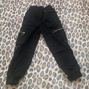 Cargo black pants